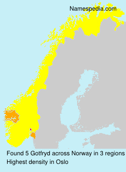 Surname Gotfryd in Norway