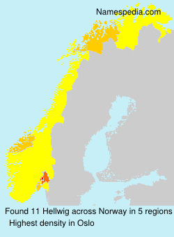 Surname Hellwig in Norway