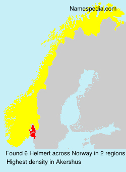 Surname Helmert in Norway