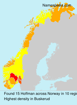 Surname Hoffman in Norway