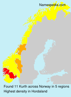 Surname Kurth in Norway