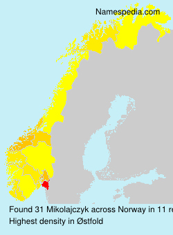 Surname Mikolajczyk in Norway