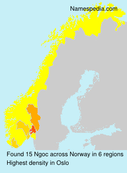 Surname Ngoc in Norway