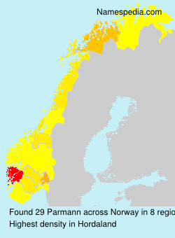 Surname Parmann in Norway
