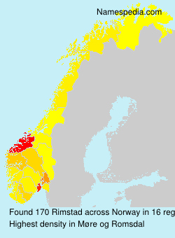 Surname Rimstad in Norway