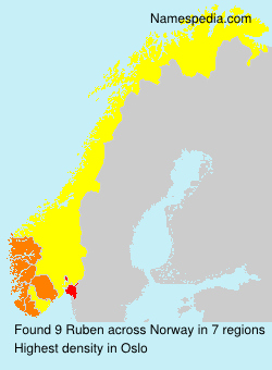 Surname Ruben in Norway
