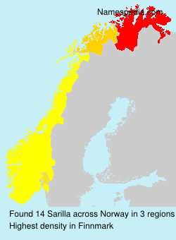 Surname Sarilla in Norway