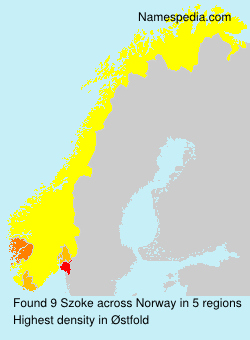 Surname Szoke in Norway
