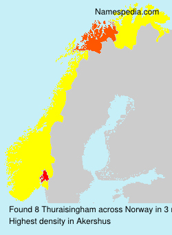 Surname Thuraisingham in Norway