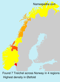 Surname Treichel in Norway