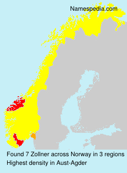 Surname Zollner in Norway