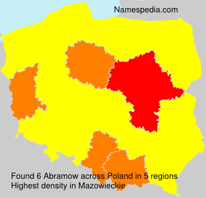 Surname Abramow in Poland