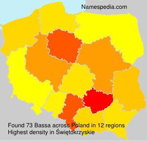 Surname Bassa in Poland