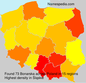 Surname Bonarska in Poland