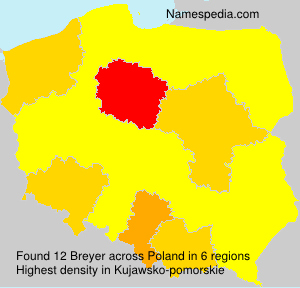 Surname Breyer in Poland