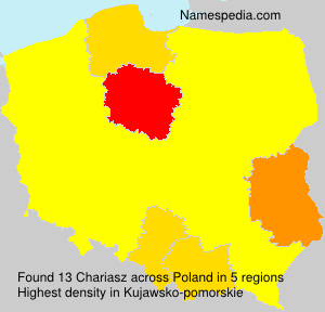 Surname Chariasz in Poland