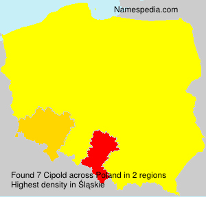 Surname Cipold in Poland