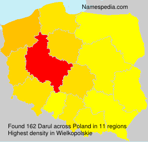 Surname Darul in Poland