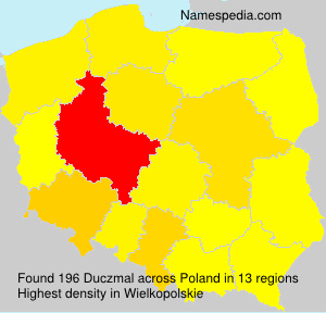 Surname Duczmal in Poland