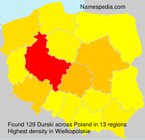 Surname Durski in Poland
