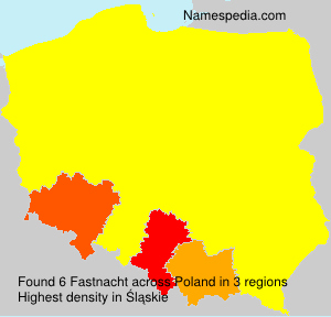 Surname Fastnacht in Poland