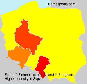 Surname Fichtner in Poland
