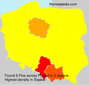 Surname Flos in Poland