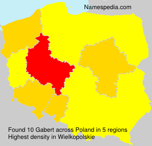 Surname Gabert in Poland