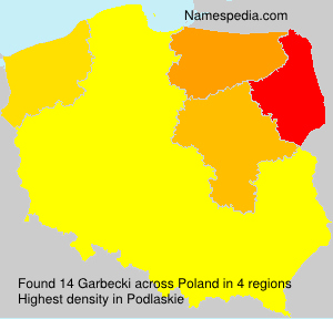 Surname Garbecki in Poland