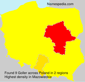 Surname Goller in Poland
