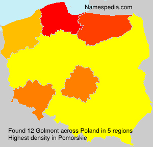 Surname Golmont in Poland