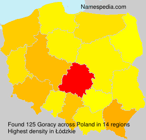 Surname Goracy in Poland