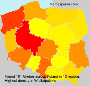 Surname Greber in Poland