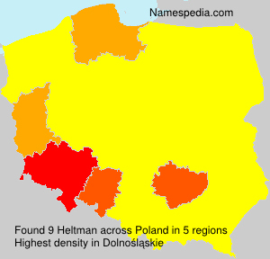 Surname Heltman in Poland