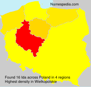 Surname Ida in Poland