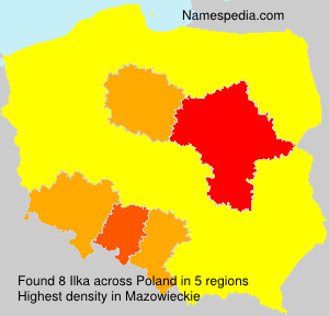 Surname Ilka in Poland