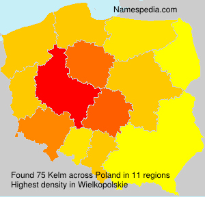 Surname Kelm in Poland