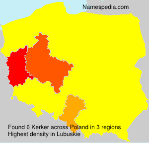 Surname Kerker in Poland