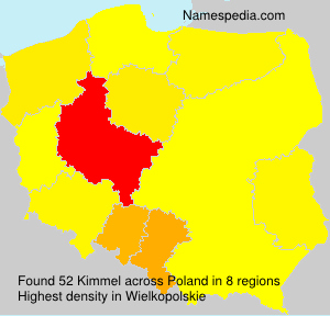 Surname Kimmel in Poland