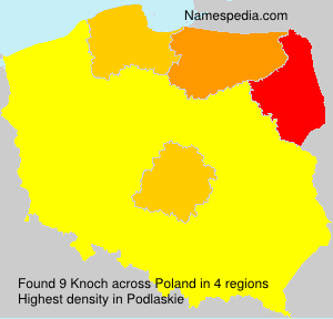 Surname Knoch in Poland