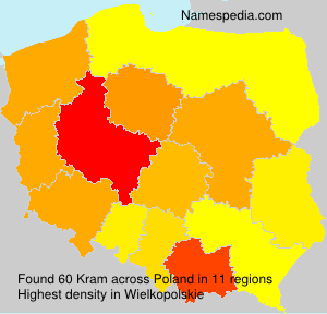 Surname Kram in Poland