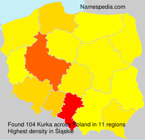 Surname Kurka in Poland