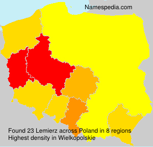 Surname Lemierz in Poland