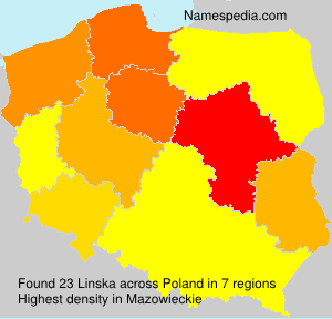 Surname Linska in Poland