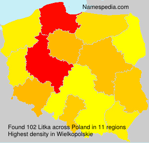 Surname Litka in Poland