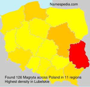 Surname Magryta in Poland