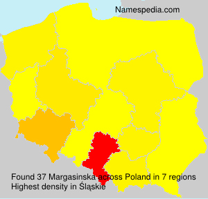 Surname Margasinska in Poland