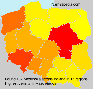 Surname Medynska in Poland