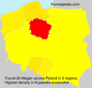 Surname Mejger in Poland