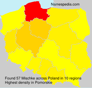 Surname Mischke in Poland